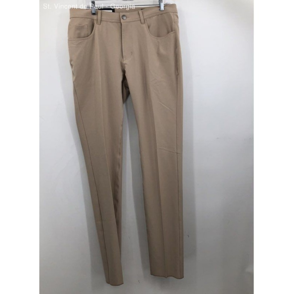 Dunning Golf Chino Pants Men's 32x00 Beige‎ Lightweight